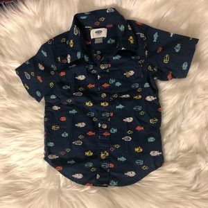 Old Navy Toddler boys button up
